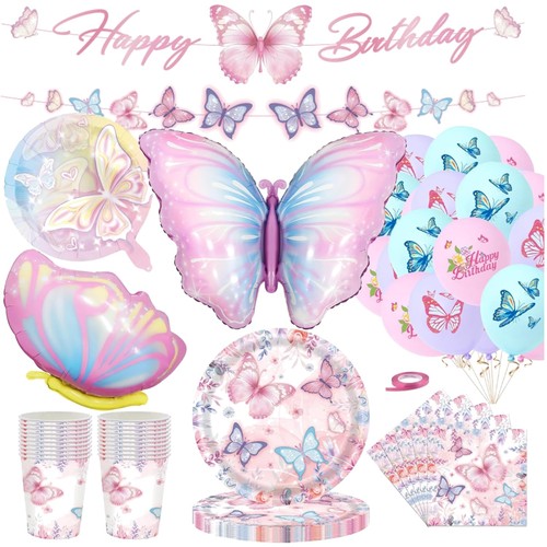 Schmetterling party dekoration - schmetterling,