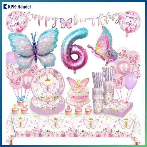 Schmetterling partyset für - partyset, 16