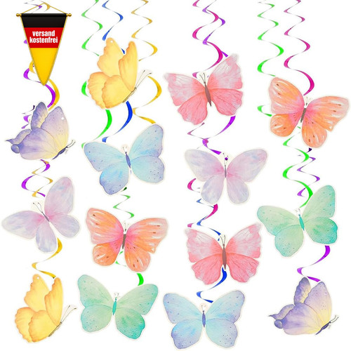 Schmetterling dekoration set - dekoration,