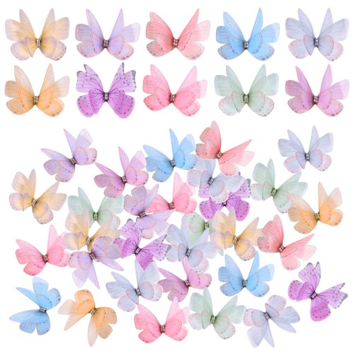 Schmetterlinge deko organza - schmetterlinge,