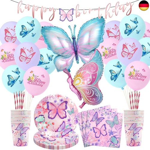 Schmetterling geburtstag deko - schmetterling,