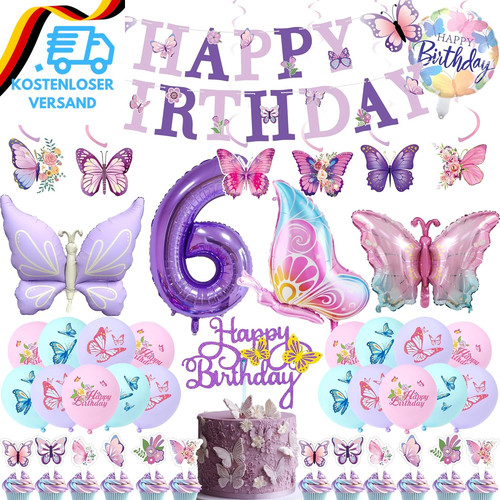 Geburtstag deko - 6.,