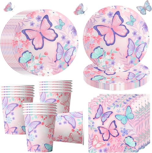 Butterfly party tischgeschirr - butterfly,