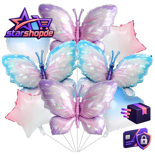 Folienballon schmetterling - folienballon,