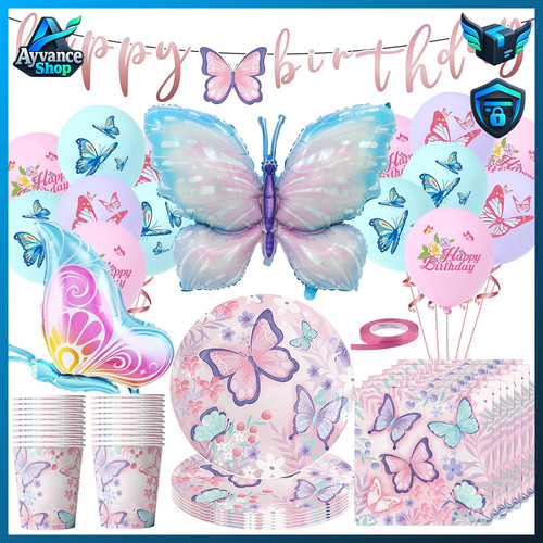 Schmetterling geburtstag deko - schmetterling,