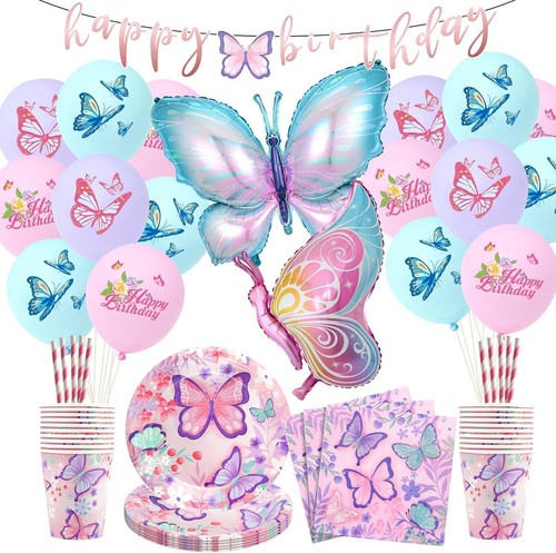 Schmetterling geburtstag deko - schmetterling,
