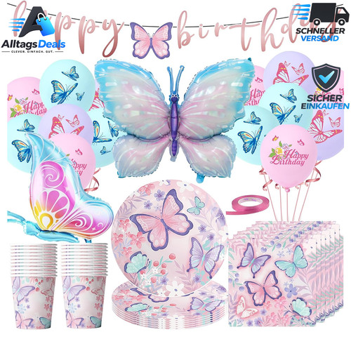 Schmetterling deko set - set, 79