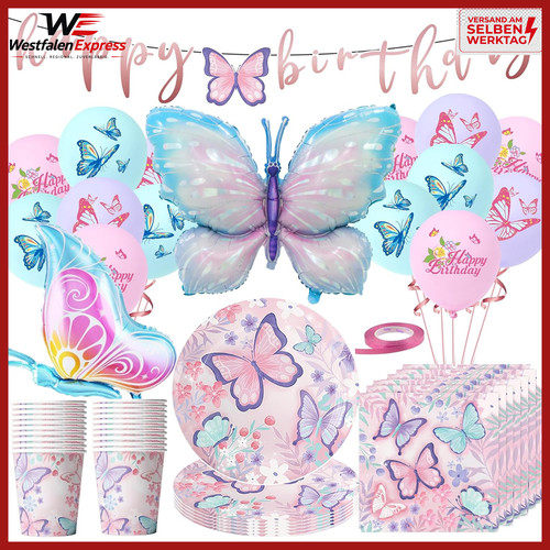 Schmetterling geburtstag deko - schmetterling,