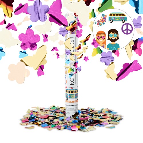 Party popper bunt konfetti - popper,