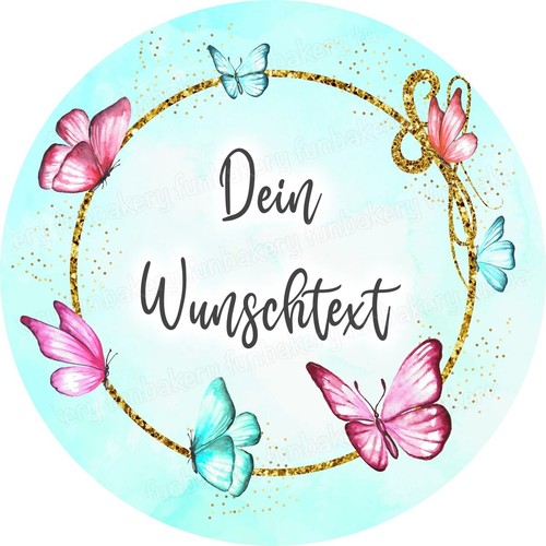 Schmetterling tortenaufleger - schmetterling,