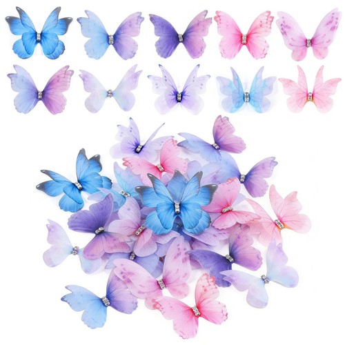 Schmetterlinge deko organza - deko, 3d