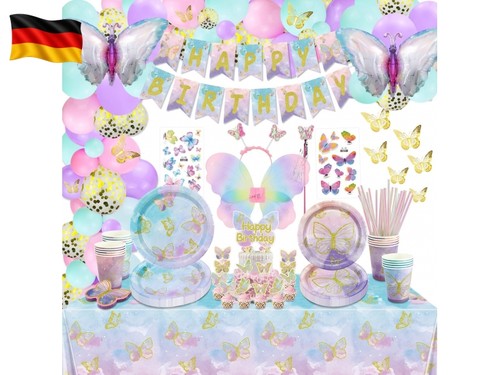 196 pcs schmetterling party - 196,